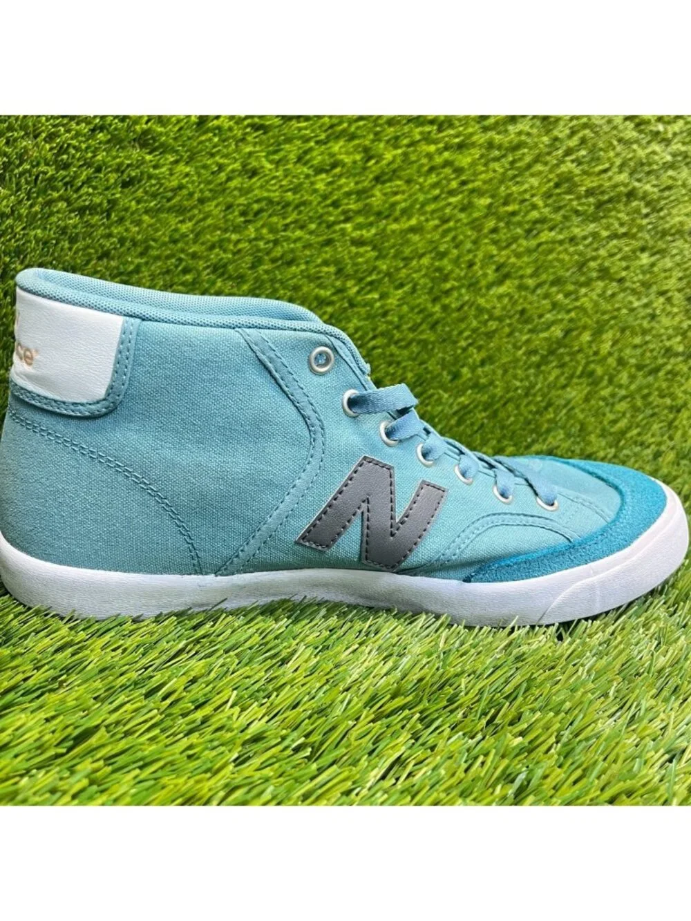 New Balance Numeric Pro Court 213 Mens Size 9 Blue White Athletic Shoes Sneakers